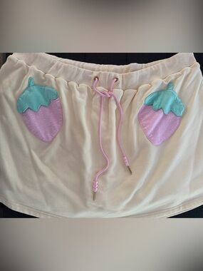 My Violet Strawberry Skort